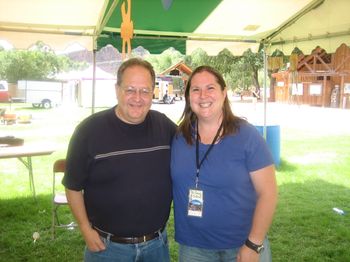 With Steve Seskin at Song School 2008
