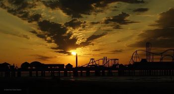 Dawn greets the Pleasure Pier, on Galveston Island, Texas. PCD Photo
