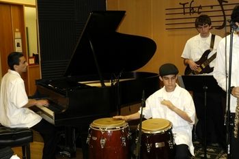 Hans, Jonah, Henry at the Jazz School
