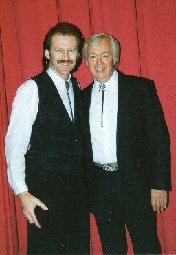 Tom with good friend, Grand Ole Opry star Stu Phillips.
