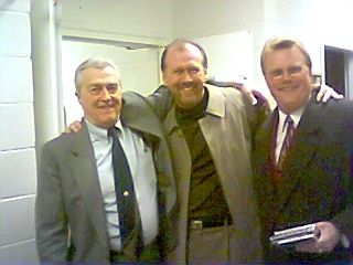 Pastor Bill Reynolds holds a special place in our heart. He traveled to the hills of southern Ohio and led Tom's dad to the Lord. (Left-R Bill Reynolds, Tom Dalton & Tim Hill
