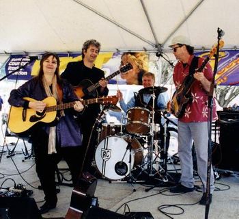 Allegra, Steve, Rick & Sam at Bodega Bay Fisherman's Festival (Photo by Jim Corbett)
