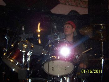 "FIREWISE" DRUMMER ALEX BEATING THE SHHHIT OUT THE SNARE
