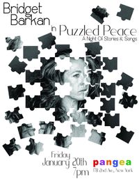 Bridget Barkan - Puzzled Peace - A Night of Stories and Songs