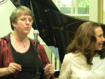 Nancy Parish & Rhea Linda @ the Vocal Showcase, 8/09...
