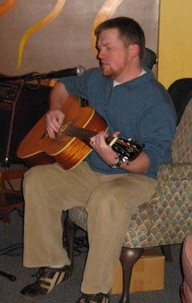 Performing at the Strange Brew Coffee House in Greenwood, Indiana - Saturday, January 5th, 2008
