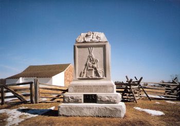 The 150th Bucktails' Gettysburg Monument
