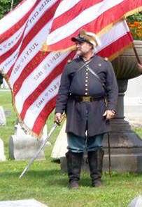 Captain Chuck Copello, Company G, 13th Pennsylvania Reserve Infantry
