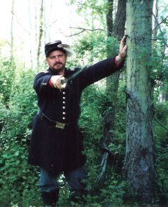 Captain Chuck Copello, Company G, 42nd Pennsylvania Volunteer Infantry; e-mail: copellojr.charles@yahoo.com
