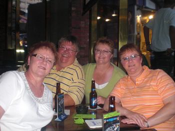 Aunt Kathy, Aunt Susie, Uncle Rick and Mama Patty

