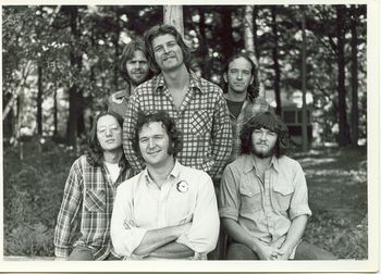 L-R Tom Yates,Peter Linstrom, Bruce Wallace, Alan Estes{center} Leo Eagan,Glenn Evans 1974
