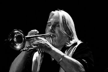 Tom Poole (Trumpet) The original San Francisco Rock Star. Starting out in the early 1970's with Boz Scaggs, Malo & Cold Blood then touring in the 1980's with The Allman Brothers, Van Morrision into the 1990s with Etta James and currently with Tommy Castro. Tom brings to The Bingtones what every crazy uncle brings to his family and he's loved! Contributions: Recorded on all The Bingtones songs. Trumpet Solo: "Prayer" "Circles" "Free" "Celebrate Tonight" "Something For Mom"
