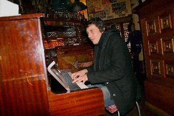 Cedric on Piano in Paris
