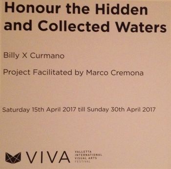 Billy X Exhibition/Performance, Valletta, Malta, 2017 Photo: Margarita Baumann
