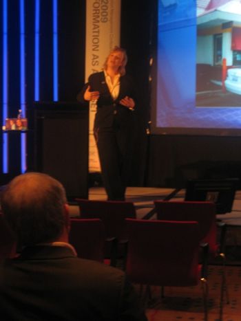 Presenting in Copenhagen 2009
