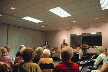 Tea and Talk Program at ESU  (Sept. 2007)
