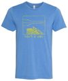 'These Times' Tee - Heather Columbia Blue