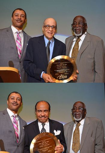 Cullen Knight and Benny Golson received the Living Legend Award from The Philadelphia Clef Club of Jazz and The Performing Arts, and a Citation from their home town Philadelphia, PA.
