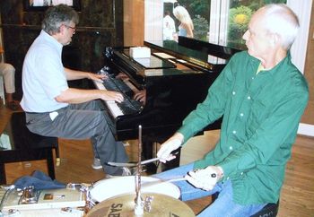 Craig and Johnny Vidacovich, Cincy piano house party
