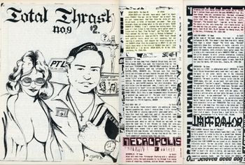 Total Thrash #9 1987
Philadelphia, PA USA
Scott Helig - Editor
