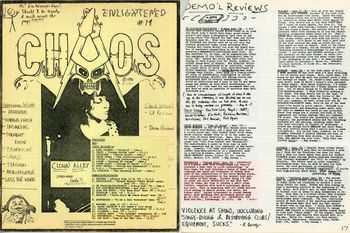 Enlightened Chaos #14 1987
Baltimore, MD USA
Ray Dorsey - Editor
