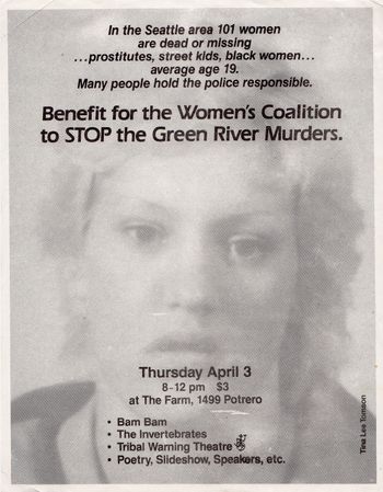 Bam Bam - Benefit for womens coalition to stop Green River murders

