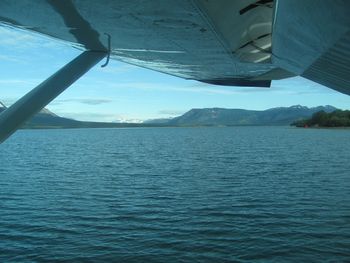 Taking off from Atlin Lake, BC
