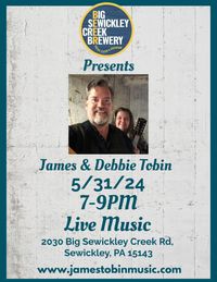 James & Debbie Tobin Live Music 