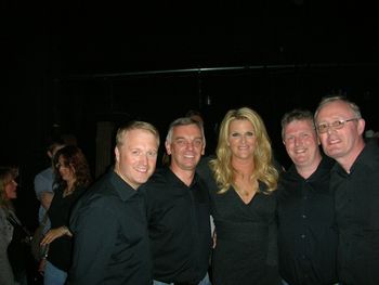 Live Issue with Trisha Yearwood backstage at the Grand Ole Opry
