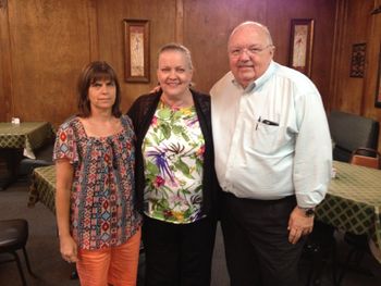 Toni, Debbie and Guy Anderson from Elkdale Baptist Church in Selma Alabama.
