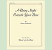 A Rainy Night Outside Your Door sheet music (printed)