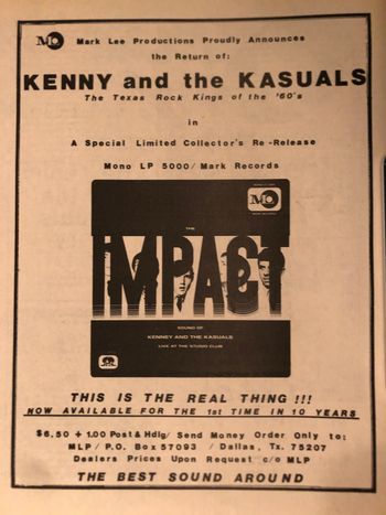 IMPACT Re-Issue Ad
