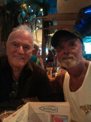 Jere with Chuck Sullivan, Senior Grand Master, Karate Connection
