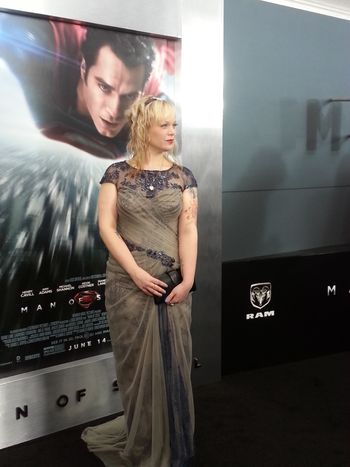 Allison Crowe - "Man of Steel" red carpet - World Premier, Lincoln Center, New York City, NY USA
