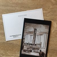 Pack of 10 Black & White Vintage Majestic Postcard
