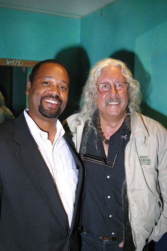 Robert Eldridge and Arlo Guthrie