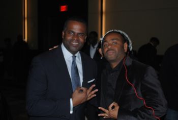 DJ Tron with Mayor of Atlanta
