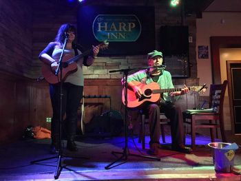 Performing at the Harp Inn in Costa Mesa
