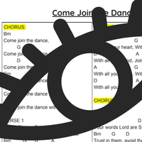 Come Join the Dance PDF Chord Page