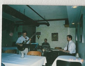 with Tim Green on piano and Jeff Magby on drums. Sebastian's. Don't recall the year.
