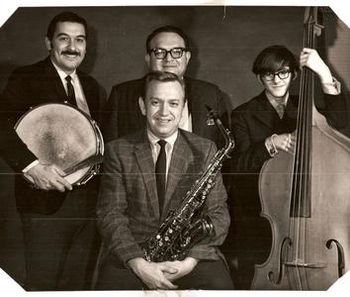 The Bob Graham Quartet, 1969. Bill Waldmire, Bob Graham, Ben Drake and me.
