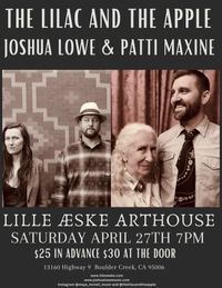 Patti Maxine & Joshua Lowe with The Lilac and The Apple