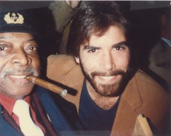Back in the day...hanging with Count Basie on his bus.

