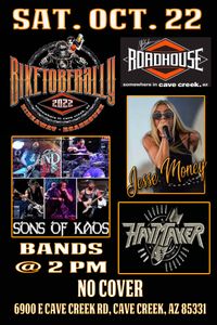 Sons Of Kaos with Special Guest Jessie Money and Haymakers