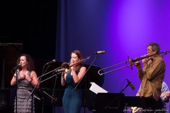 Sandy, Natalie & Jeff, Stanford Jazz Festival, 2017
