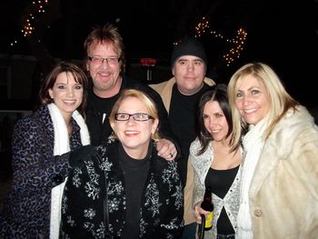 The 30A Pre Party..Amazing time..Karyn , Pete and I with Liz , Ronna and Robin
