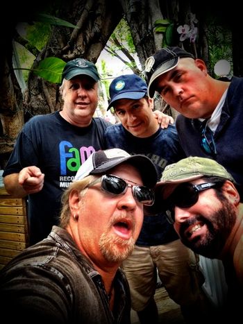 Key West with Kris , Greg , Pete & Steve...Working...
