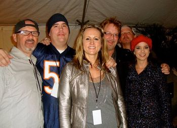 The gang at Caliza ..Billy Montana . Pete Sallis , Nicole Witt , Me, Joe Leathers & Karyn
