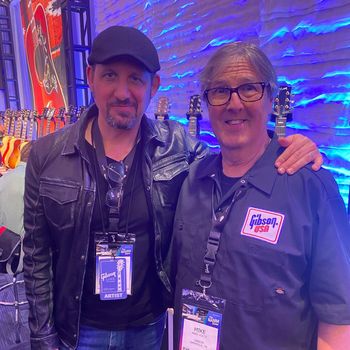 With Mike Voltz - Gibson Guitars NAMM 2020
