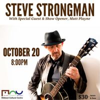 Steve Strongman Acoustic with Special Guest Matt Playne 